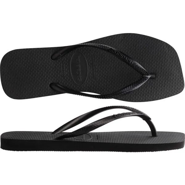 HAVAIANAS SQUARE Dámske žabky, čierna, veľkosť 35/36