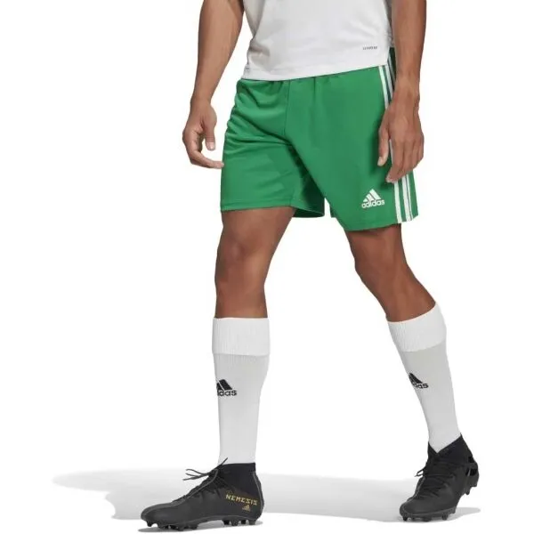 adidas SQUAD 21 SHO Pánske futbalové šortky, zelená, veľkosť