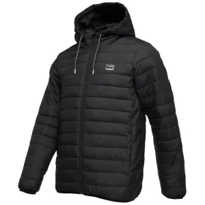 Quiksilver SCALY HOOD Pánska bunda, čierna, veľkosť