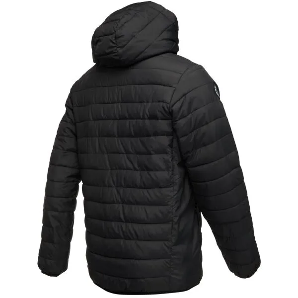 Quiksilver SCALY HOOD Pánska bunda, čierna, veľkosť