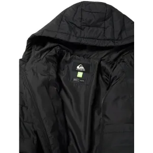 Quiksilver SCALY HOOD Pánska bunda, čierna, veľkosť