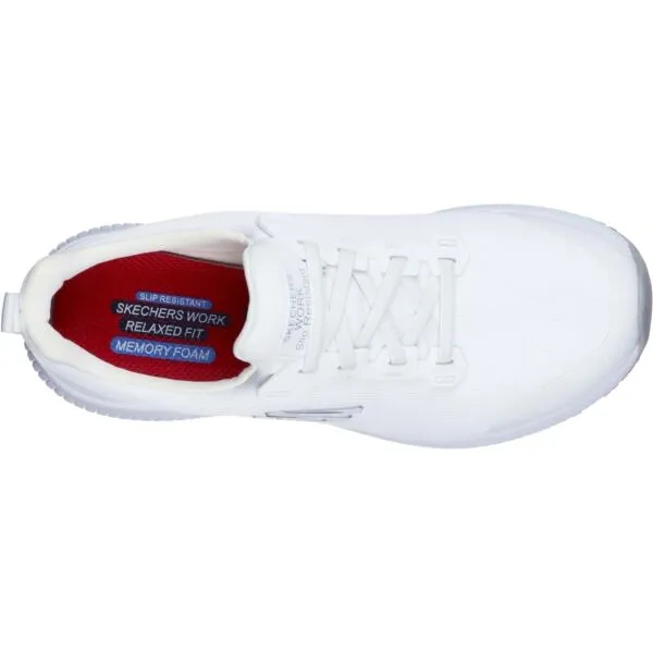 Skechers SQUAD W Dámska pracovná  obuv, biela, veľkosť