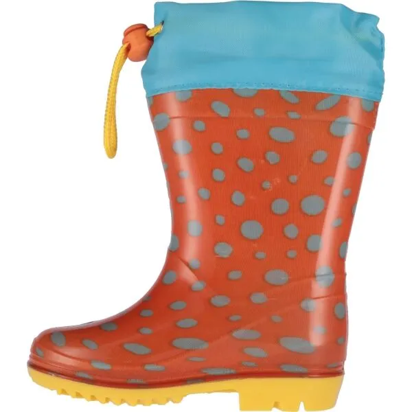 PERLETTI RAIN BOOTS Detské gumáky, oranžová, veľkosť