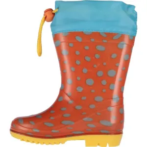 PERLETTI RAIN BOOTS Detské gumáky, oranžová, veľkosť