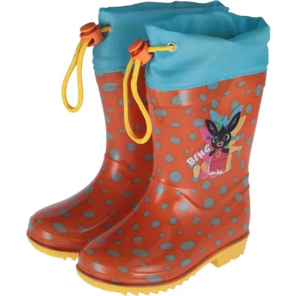 PERLETTI RAIN BOOTS Detské gumáky, oranžová, veľkosť