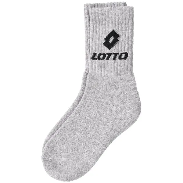 Lotto Q-TEEN 3P Detské ponožky, čierna, veľkosť