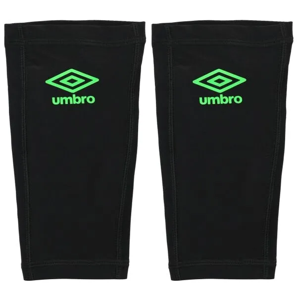 Umbro NEO SHIELD GUARD W/SLEEVE Futbalové chrániče, zelená, veľkosť