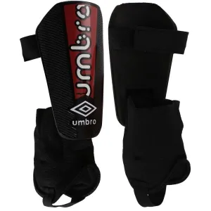 Umbro CYPHER GUARD W/ANKLE SOCK - JNR Detské futbalové chrániče, čierna, veľkosť