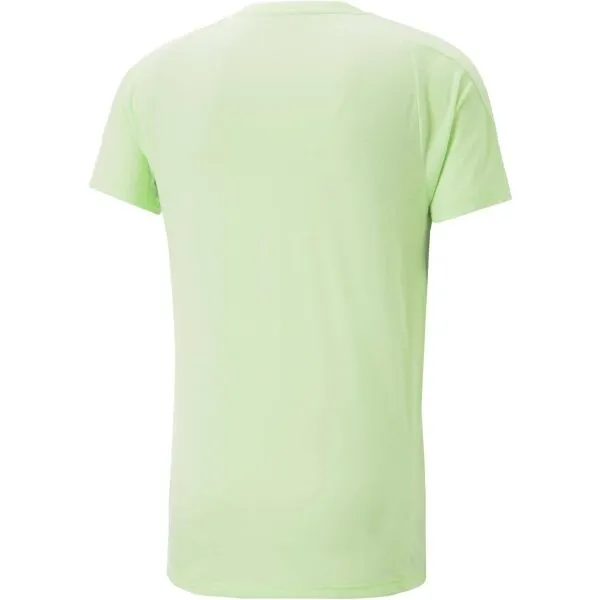 Puma EVOSTRIPE TEE Pánske športové tričko, svetlo zelená, veľkosť