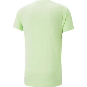 Puma EVOSTRIPE TEE Pánske športové tričko, svetlo zelená, veľkosť