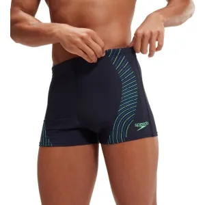Speedo DUO LOGO PRINT Pánske plavky, čierna, veľkosť