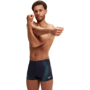 Speedo DUO LOGO PRINT Pánske plavky, čierna, veľkosť