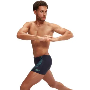 Speedo DUO LOGO PRINT Pánske plavky, čierna, veľkosť