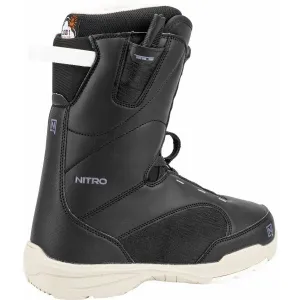 NITRO FLORA TLS Dámska snowboardová obuv, čierna, veľkosť