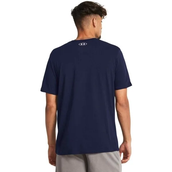 Pánske tričko s krátkym rukávom UNDER ARMOUR UA M SPORTSTYLE LC SS-BLU
