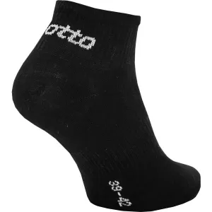 Lotto SPORT SOCK 3P Športové ponožky, čierna, veľkosť 35-38