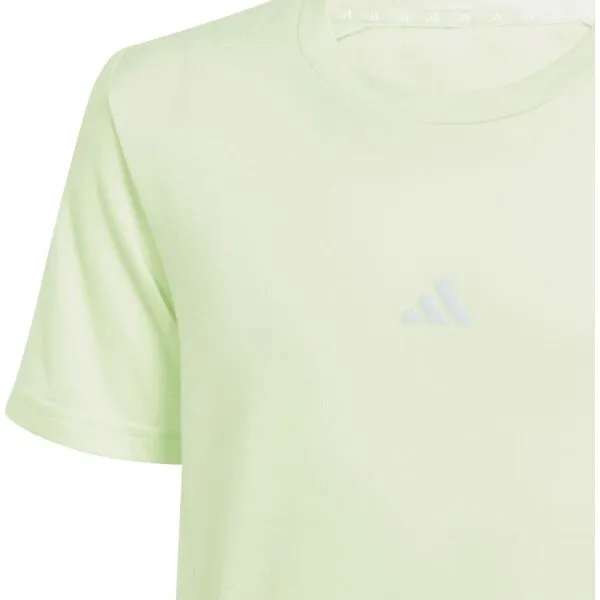 adidas TRAINING AEROREADY T-SHIRT Chlapčenské tričko, svetlo zelená, veľkosť