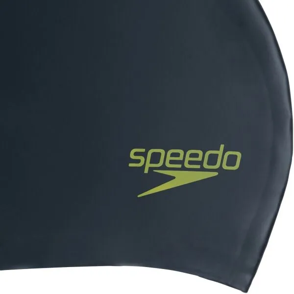 Speedo LONG HAIR CAP JU Juniorská plavecká čiapka, čierna, veľkosť