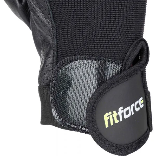 Fitforce PFR01 Fitness rukavice, čierna, veľkosť