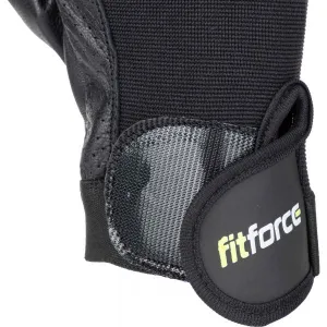 Fitforce PFR01 Fitness rukavice, čierna, veľkosť