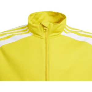 adidas SQ21 TR JKT Y Chlapčenská futbalová mikina, žltá, veľkosť