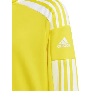 adidas SQ21 TR JKT Y Chlapčenská futbalová mikina, žltá, veľkosť