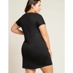 BOODY GOODNIGHT NIGHTDRESS Dámska nočná košeľa, čierna, veľkosť