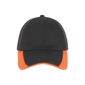 BLACK & DECKER CAP Pracovná šiltovka vystužená krytom, čierna, veľkosť UNI