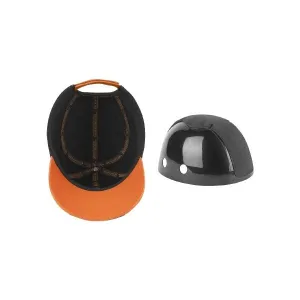 BLACK & DECKER CAP Pracovná šiltovka vystužená krytom, čierna, veľkosť UNI