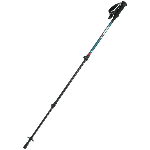 Crossroad ODYSSEY XL Trojdielne trekové palice, čierna, veľkosť