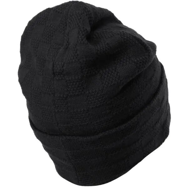 Vans CHECK TALL CUFF BEANIE Čiapka, čierna, veľkosť UNI
