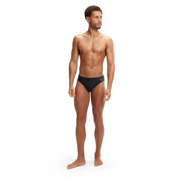 Speedo MEDLEY LOGO 7CM Pánske plavky, čierna, veľkosť