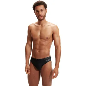 Speedo MEDLEY LOGO 7CM Pánske plavky, čierna, veľkosť