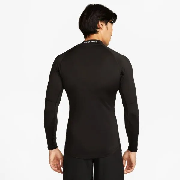 Nike DRI-FIT Pánske termo tričko, čierna, veľkosť XXL