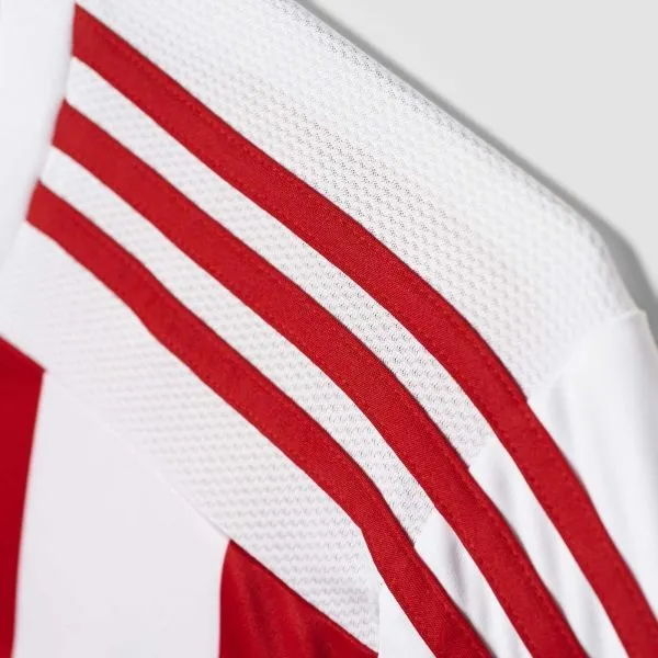 adidas STRIPED 15 JSY JR Chlapčenský futbalový dres, červená, veľkosť
