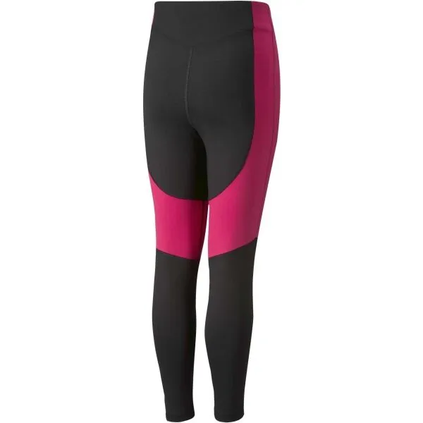 Puma FAVORITE LOGO HIGH-WAIST 7/8 TIGHTS G Dievčenské legíny, čierna, veľkosť