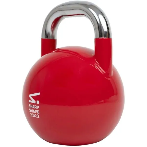 SHARP SHAPE COMPETITION KETTLEBELL 32 KG Kettlebell, červená, veľkosť 32 KG