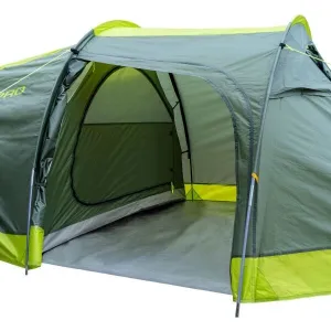 ALPINE PRO KEMPERE Outdoorový stan, zelená, veľkosť