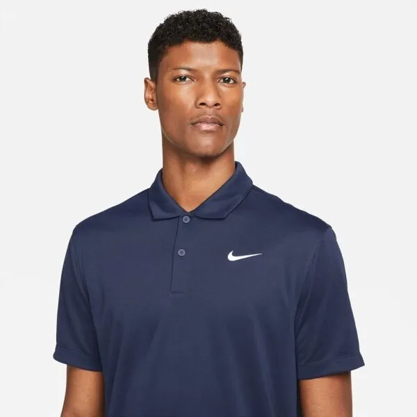 Nike COURT DRI-FIT Pánske tričko polo, tmavo modrá, veľkosť