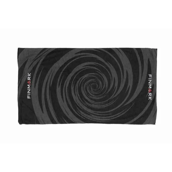 Finmark MULTIFUNCTIONAL SCARF WITH FLEECE Multifunkčná šatka, čierna, veľkosť