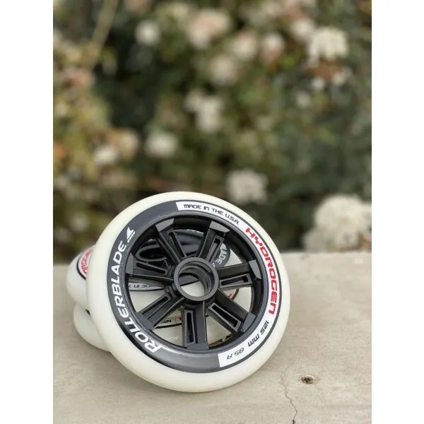 Rollerblade HYDROGEN 84/85A (8PCS) Inline kolieska, biela, veľkosť