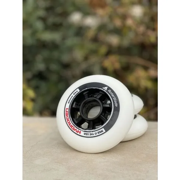 Rollerblade HYDROGEN 84/85A (8PCS) Inline kolieska, biela, veľkosť