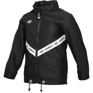 Umbro WADE Chlapčenská šuštiaková bunda, čierna, veľkosť 116-122
