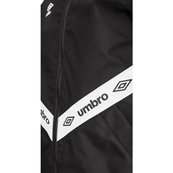 Umbro WADE Chlapčenská šuštiaková bunda, čierna, veľkosť 116-122