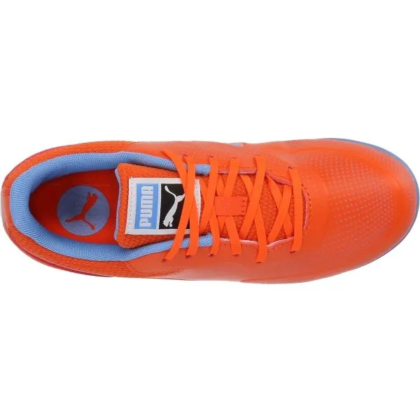 Puma TRUCO III JR Detská halová obuv, oranžová, veľkosť 34.5