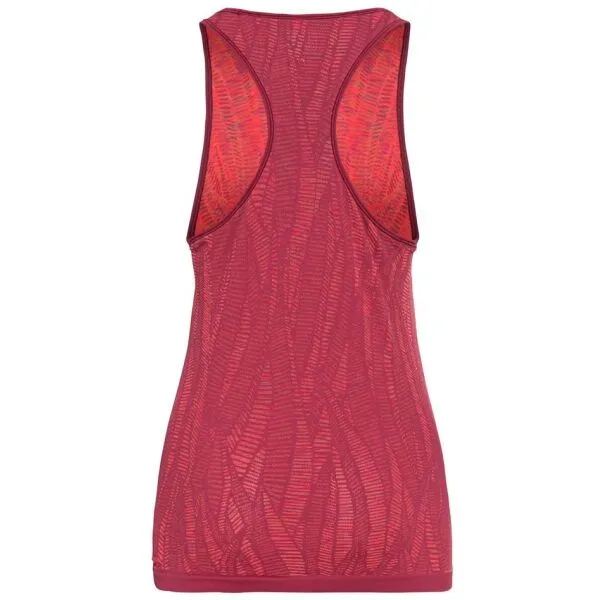 Odlo W BLACKCOMB LIGHT ECO BI TOP CREW NECK SINGLET Dámske funkčné tielko, vínová, veľkosť