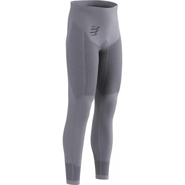 Compressport ON/OFF TIGHTS M Pánske funkčné spodky, sivá, veľkosť