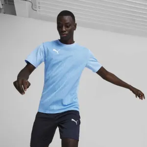 Puma TEAMFINAL TRAINING JERSEY Pánske športové tričko, svetlomodrá, veľkosť