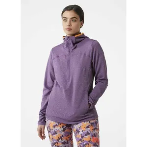 Helly Hansen W POWDERQUEEN MIDLAYER Dámska mikina, fialová, veľkosť