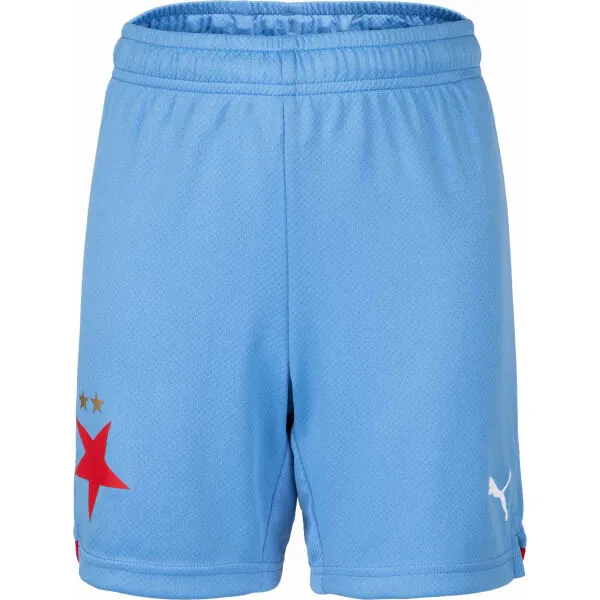 Puma SKS AWAY SHORTS JR Chlapčenské futbalové šortky, svetlomodrá, veľkosť